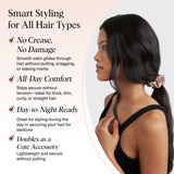 Ultra-Petite Satin Scrunchies for Women - Softer Than Silk Scrunchies | Hair Ties No Damage for Frizz-Free Sleep | Perfect for Day or Night | Ideal Gifts for Women