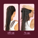 Banana Clip Hair Clips - Volumizing Hair Claw Clips & Hair Styling Accessories for Thick & Thin Hair - Large 6'' Set of 2