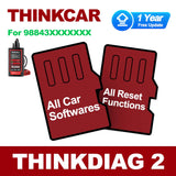 THINKCAR Thinkdiag 1 Year Tcode Software Obd2 Scanner for Auto Car Diagnostic Tools