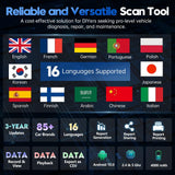 Scanner OBD2 bidirectionnel XTOOL D7