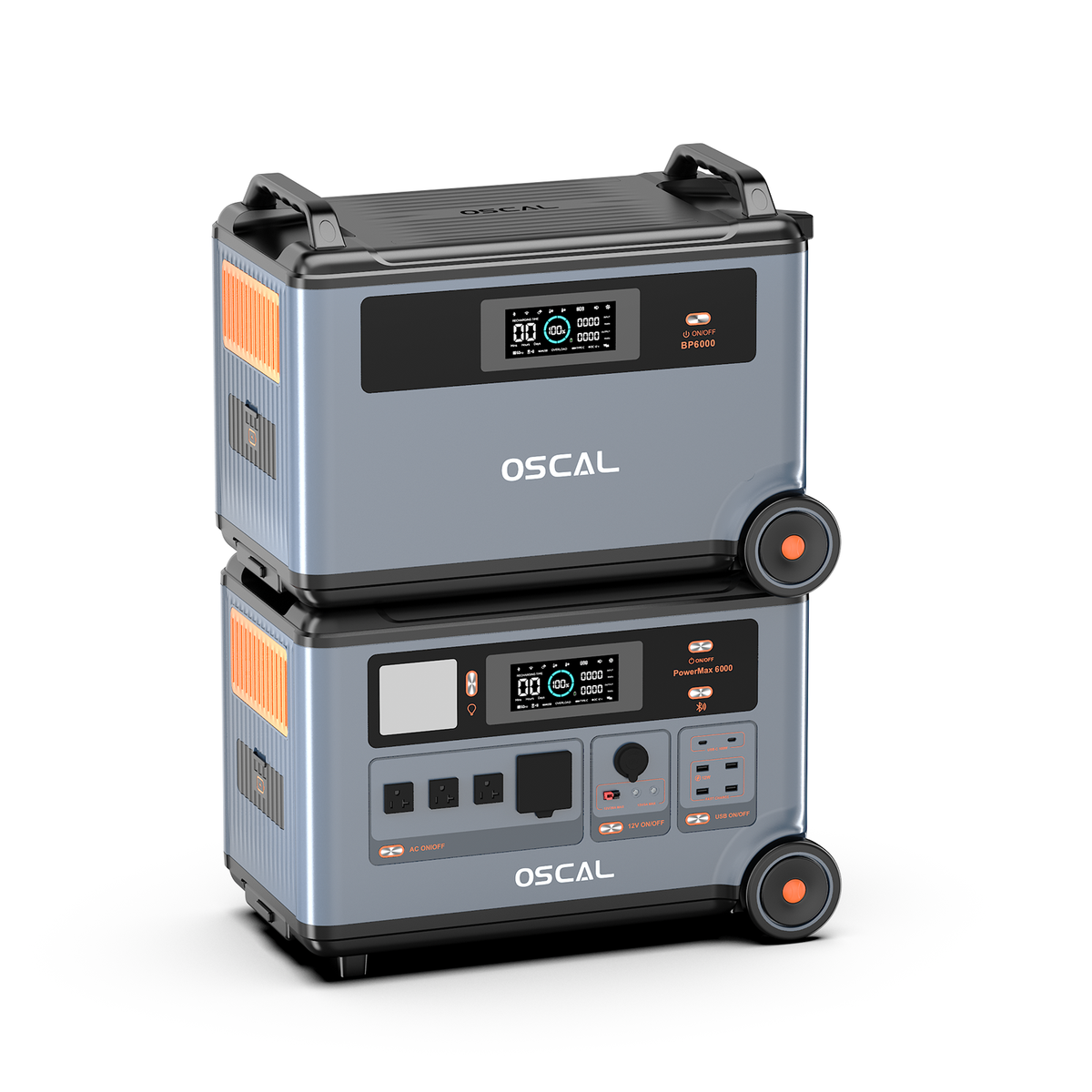 OSCAL Powermax 6000 with BP3600 expansion battery 7200Wh