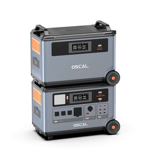 OSCAL Powermax 6000 with BP3600 expansion battery 7200Wh