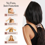 Ultra-Petite Satin Scrunchies for Women - Softer Than Silk Scrunchies | Hair Ties No Damage for Frizz-Free Sleep | Perfect for Day or Night | Ideal Gifts for Women