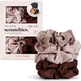 Ultra-Petite Satin Scrunchies for Women - Softer Than Silk Scrunchies | Hair Ties No Damage for Frizz-Free Sleep | Perfect for Day or Night | Ideal Gifts for Women