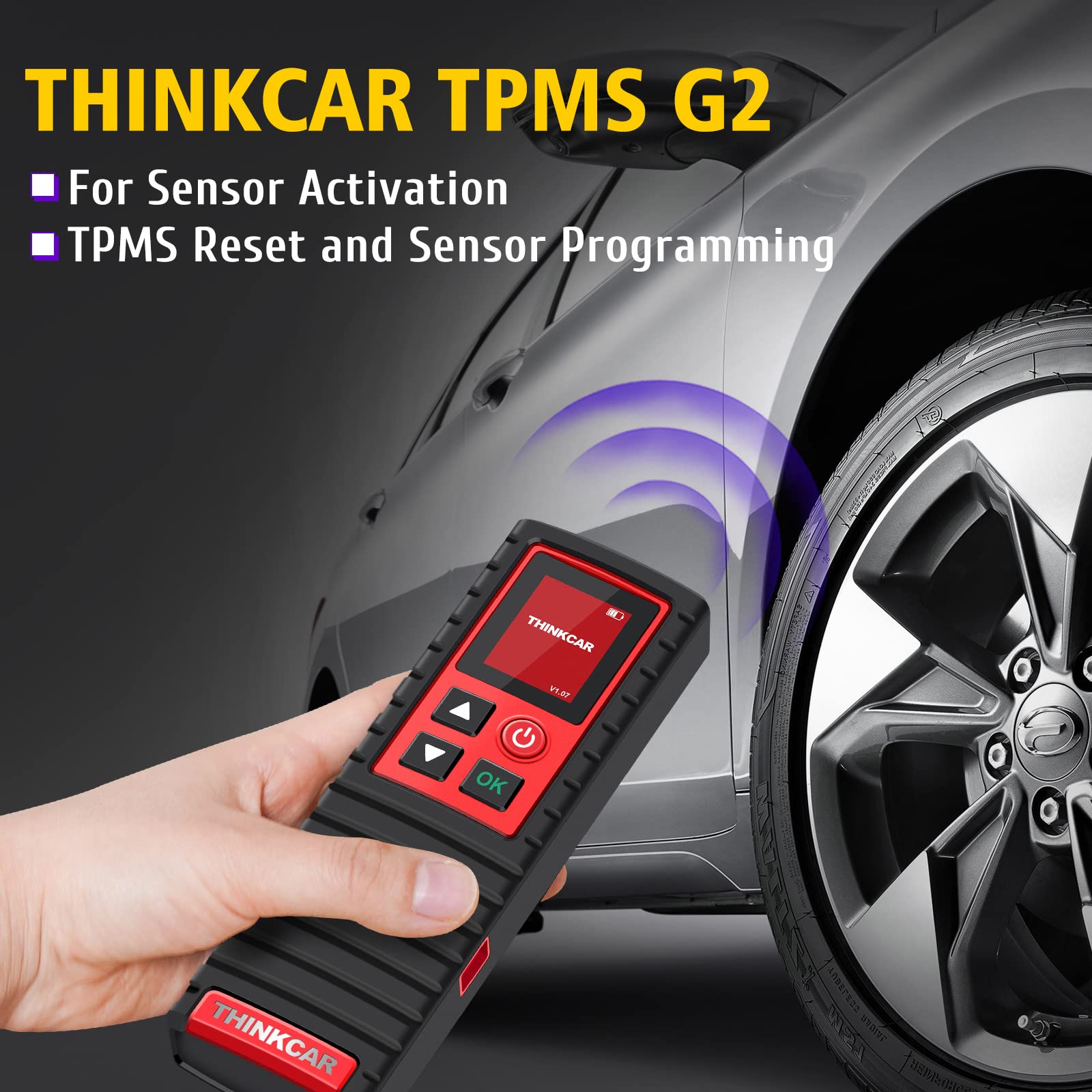 Thinkdiag THINKTPMS G2 TPMS Relearn Tire Reset Tool Work with THINKCAR THINKTOOL PRO/PROS/PROS+