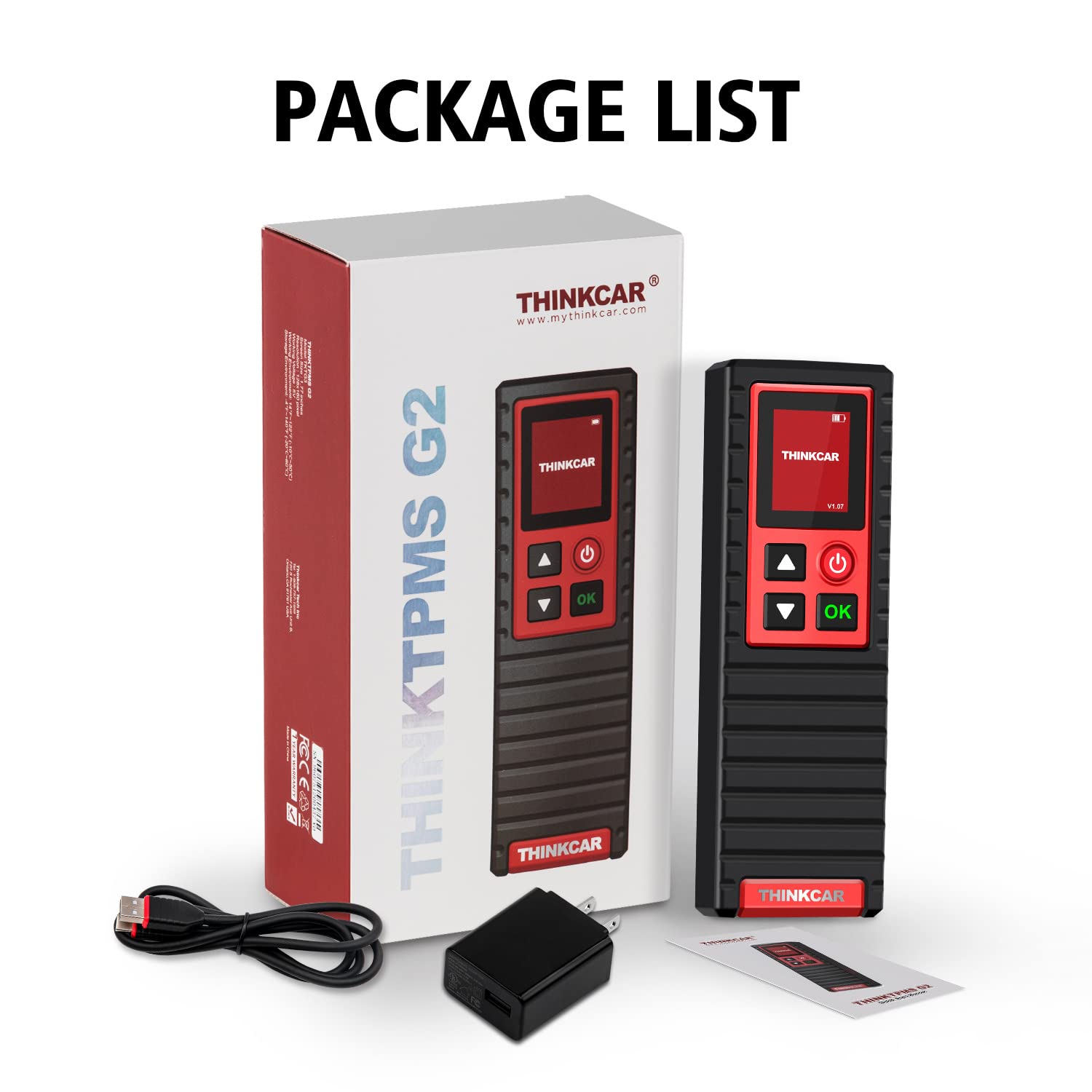 Thinkdiag THINKTPMS G2 TPMS Relearn Tire Reset Tool Work with THINKCAR THINKTOOL PRO/PROS/PROS+