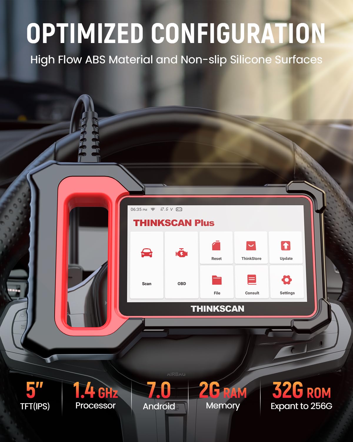 THINKCAR ThinkScan Plus S4 OBD2 Scanner