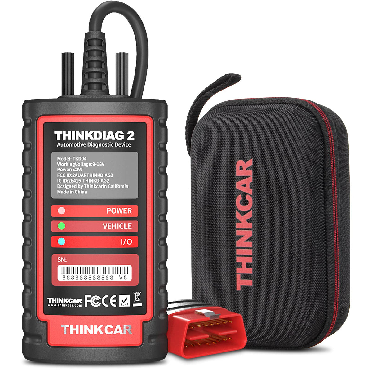 Thinkdiag 2 All System Bidirectional Control OBD2 Diagnostic Scanner