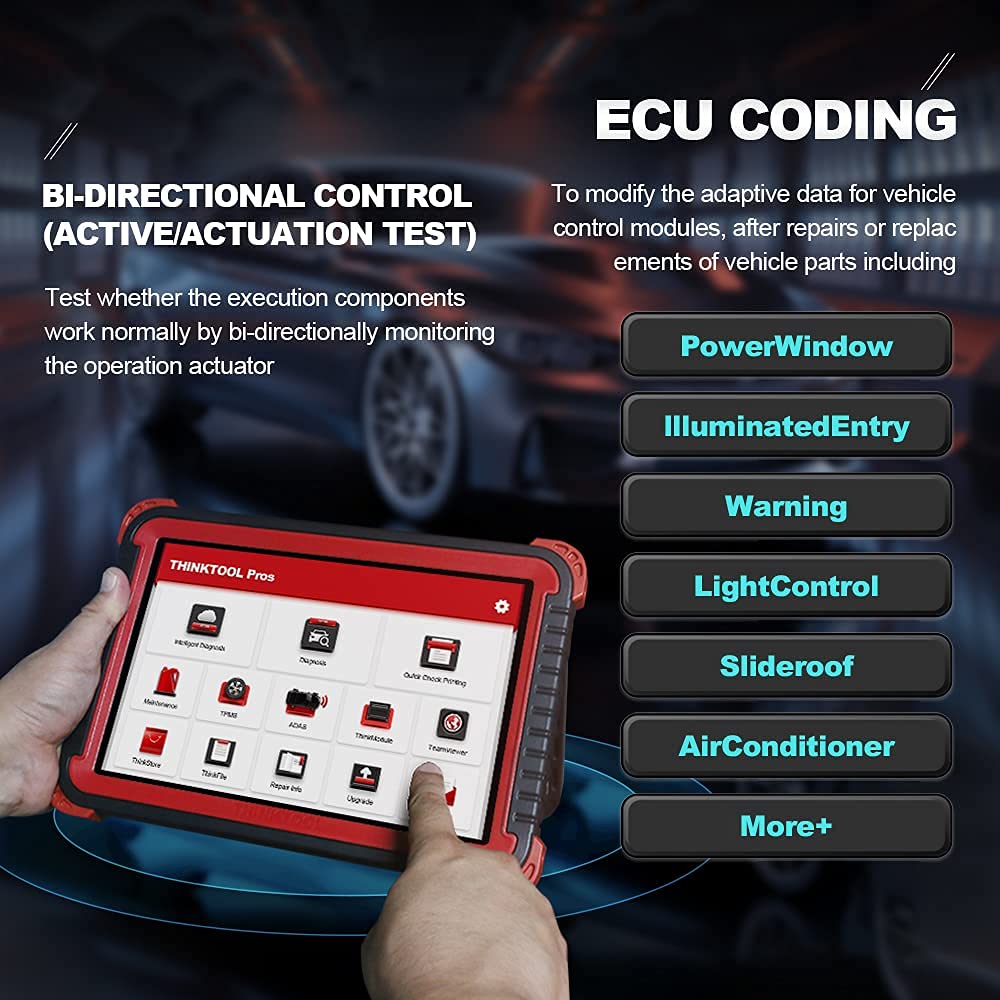 Thinkcar Thinktool Pros Bi-Directional Scanner Full Systems Diagnostic Scan Tool