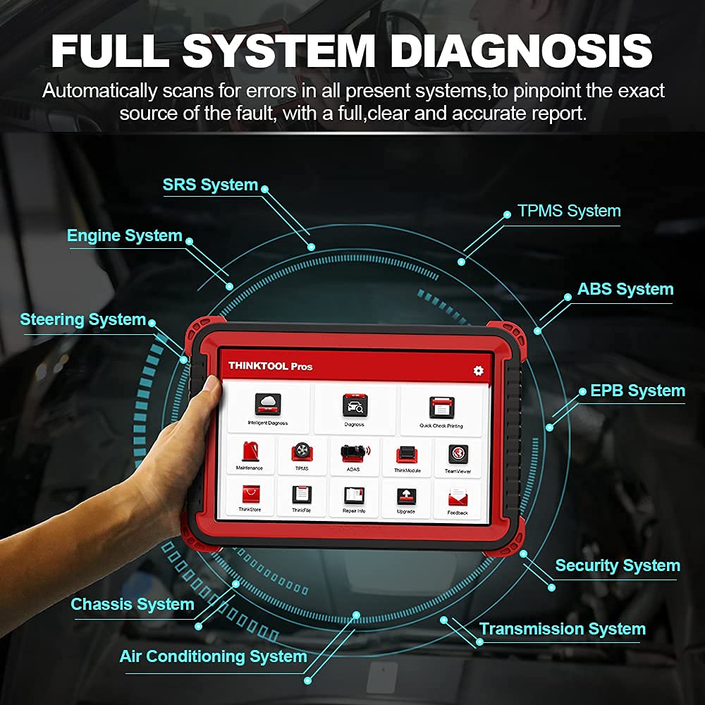 Thinkcar Thinktool Pros Bi-Directional Scanner Full Systems Diagnostic Scan Tool